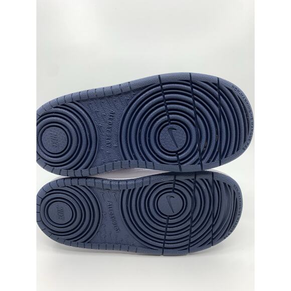 Nike Court Borough Low 2 White/Pink Glaze - Midnight Navy Toddler 6C - Picture 10 of 15